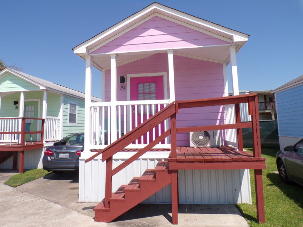 efficiency tiny house cabins for rent furnished kemah bacliff league city seabrook